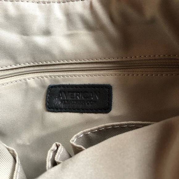 Gorgeous American Leather Co Black Crossbody Bag EUC! - Picture 10 of 15